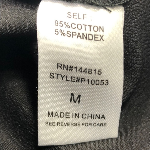 LOVESONG Black Pants w/ Green & Red Stripe SZ M - Picture 10 of 10